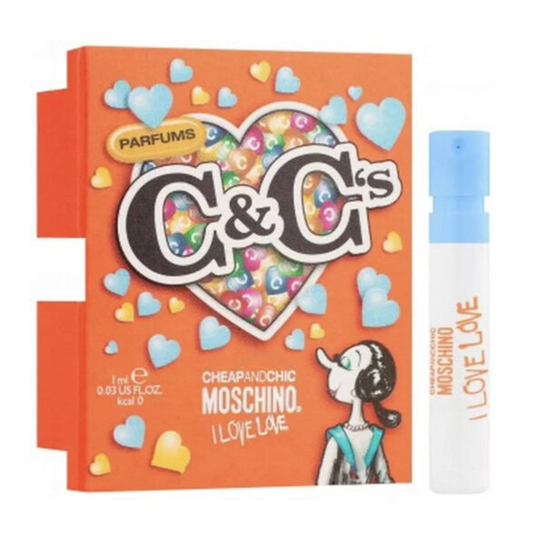 Moschino Cheap & Chic I Love Love Eau de Toilette for Women – 0.03 oz