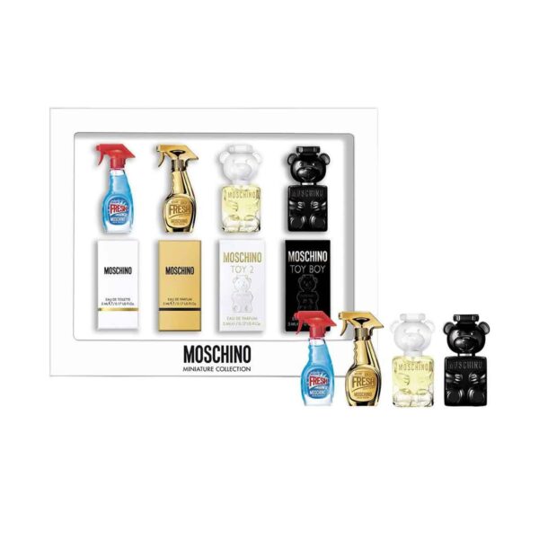 Moschino Collection 4 piece v2 Eau de Parfum for Unisex – 4 piece gift set - v2