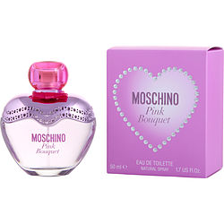 Moschino Pink Bouquet EDT Spray for Women, 1.7 oz