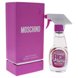 Moschino Pink Fresh Couture Eau de Toilette for Women – 1 oz