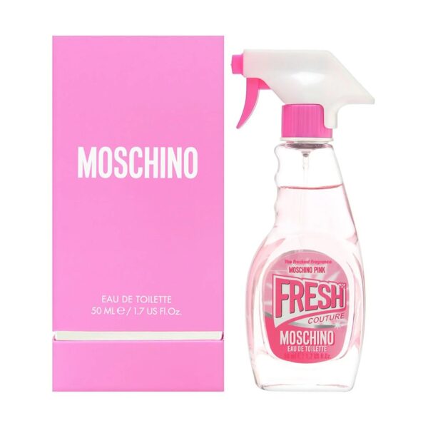 Moschino Pink Fresh Couture Eau de Toilette for Women – 1.7 oz