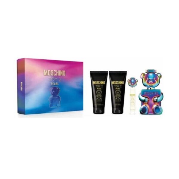 Moschino Toy 2 Pearl Eau de Parfum for Women, 4 piece gift set