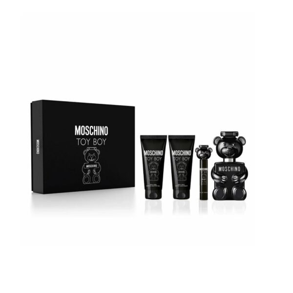 Moschino Toy Boy 4 piece Eau de Parfum for Men – 4 piece gift set