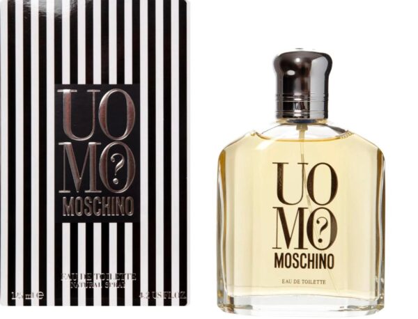 Moschino Uomo Eau de Toilette for Men – 4.2 oz
