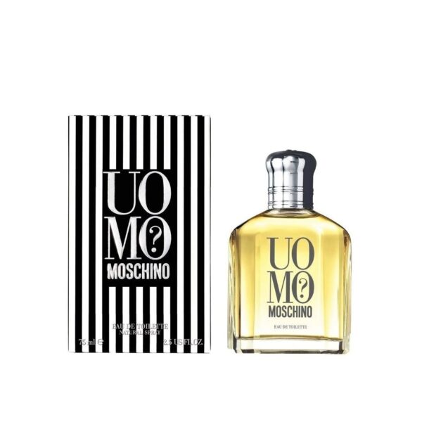 Moschino Uomo Eau de Toilette for Men – 2.5 oz