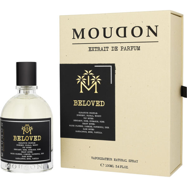 Moudon Beloved Extrait de Parfum for Unisex – 3.4 oz