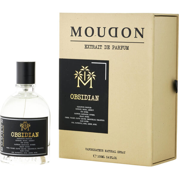 Moudon Obsidian Extrait de Parfum for Unisex – 3.4 oz