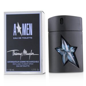 Mugler A*Men Gomme Rubber Flask Eau de Toilette for Men – 1.6 oz