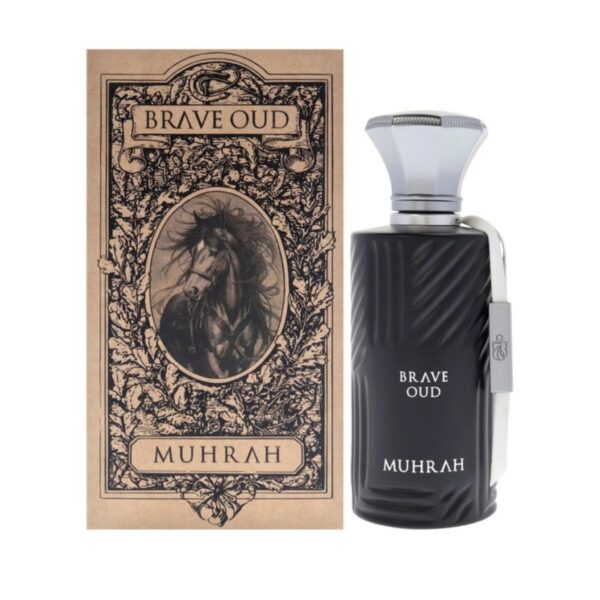 Muhrah Brave Oud Eau de Parfum for Men – 3.4 oz
