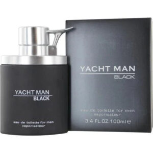 Myrurgia Yacht Man Black Eau de Toilette for Men – 3.4 oz