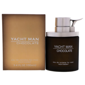 Myrurgia Yacht Man Chocolate Eau de Toilette for Men – 3.4 oz
