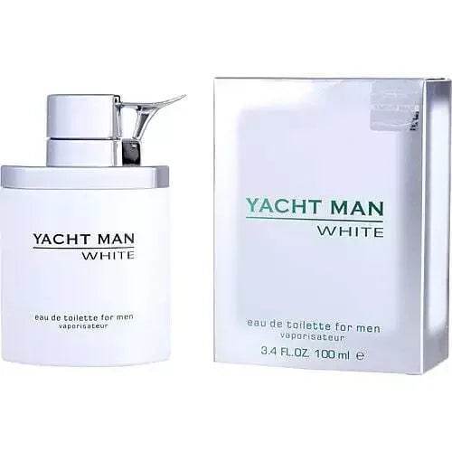 Myrurgia Yacht Man White Eau de Toilette for Men – 3.4 oz