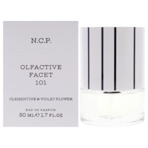 N.C.P. 101 Clementine & Violet Flower Eau de Parfum for Unisex – 1.7 oz