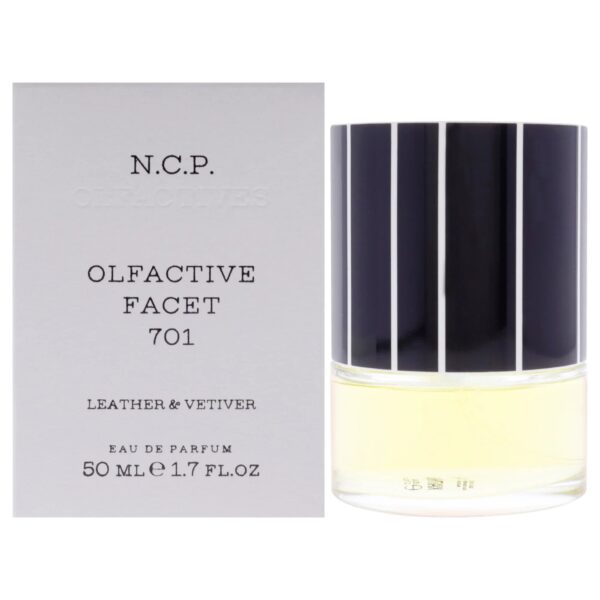 N.C.P. 701 Leather and Vetiver Eau de Parfum for Unisex – 1.7 oz