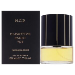 N.C.P. Olfactive Facet 704 Incense And Musk Eau de Parfum for Unisex – 1.7 oz
