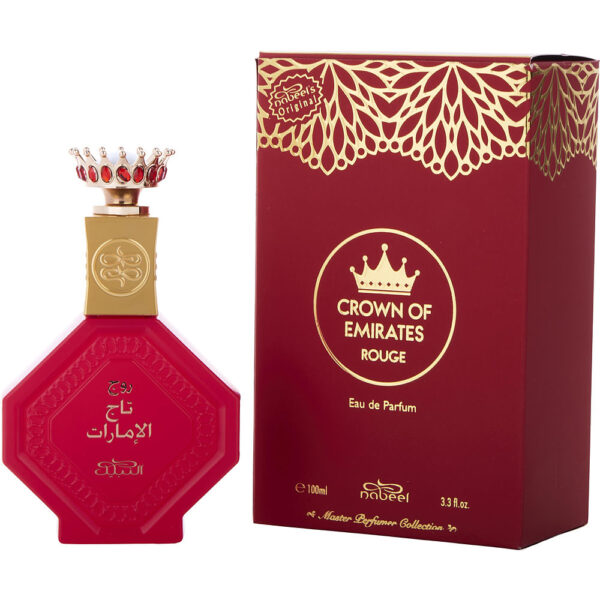 Nabeel Crown Of Emirates Rouge Eau de Parfum for Unisex – 3.3 oz