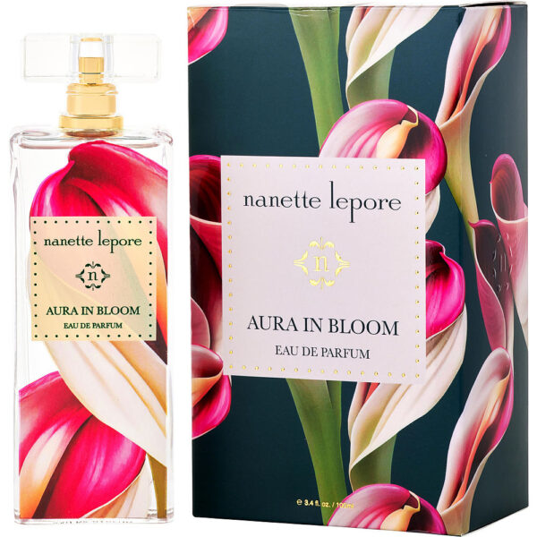 Nanette Lepore Aura In Bloom Eau de Parfum for Women – 3.4 oz