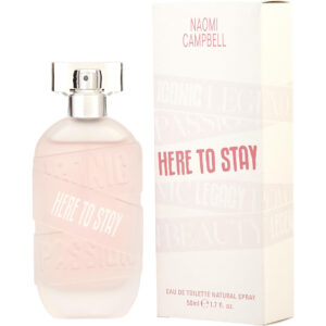 Naomi Campbell Here To Stay Eau de Toilette for Women – 1.7 oz