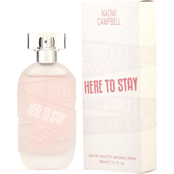 Naomi Campbell Here To Stay Eau de Toilette for Women – 1.7 oz