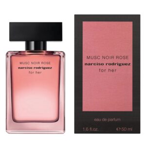Narciso Rodriguez Musc Noir Rose Eau de Parfum for Women – 1.6 oz