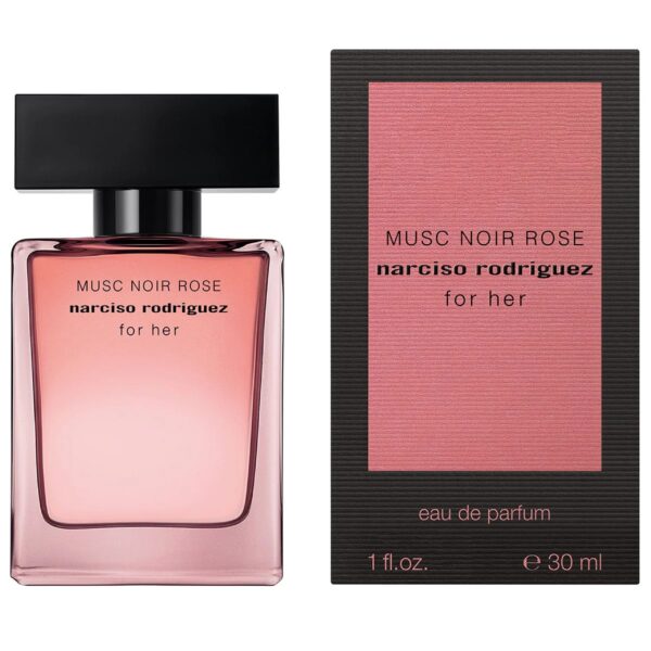 Narciso Rodriguez Musc Noir Rose Eau de Parfum for Women – 1 oz