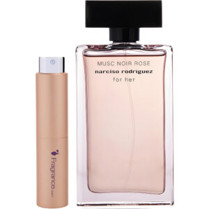 Narciso Rodriguez Musc Noir Rose TRAVEL Eau de Parfum for Women – 0.27 oz