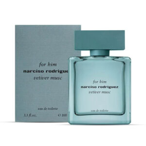 Narciso Rodriguez Vetiver Musc Eau de Toilette for Men – 3.4 oz