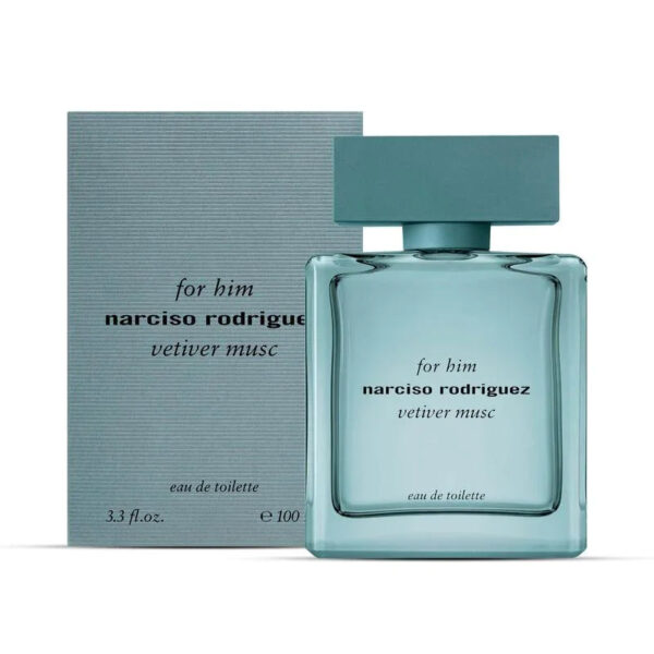 Narciso Rodriguez Vetiver Musc Eau de Toilette for Men – 3.4 oz