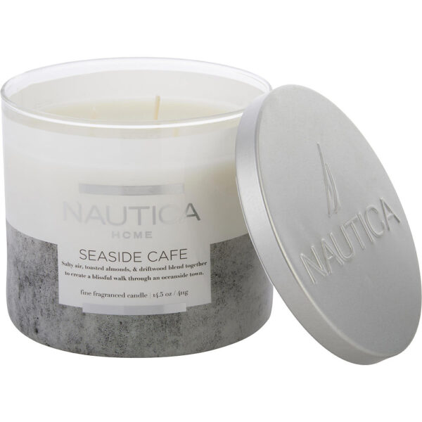 Nautica Seaside Cafe CANDLE 14.5 OZ Unisex Fragrance