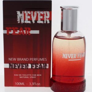 Never Fear Cologne for Men - Eau de Toilette Spray 3.3 oz
