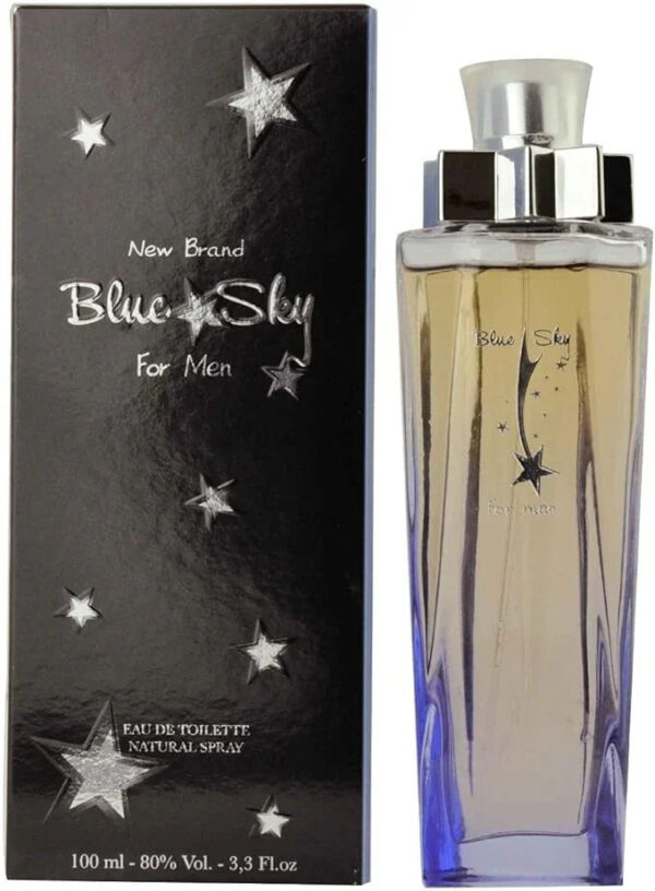 New Brand Blue Sky Eau de Toilette for Men – 3.3 oz