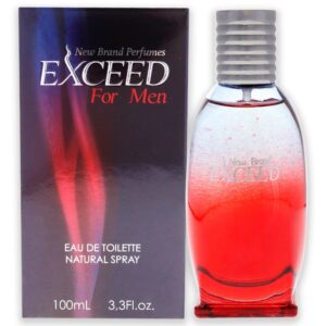 New Brand Exceed Frozen Eau de Toilette for Men – 3.3 oz
