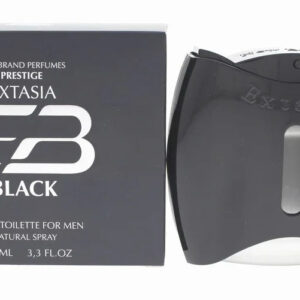 New Brand Extasia Black Eau de Toilette for Men – 3.3 oz