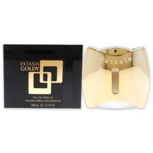 New Brand Extasia Goldy Eau de Parfum for Women – 3.3 oz