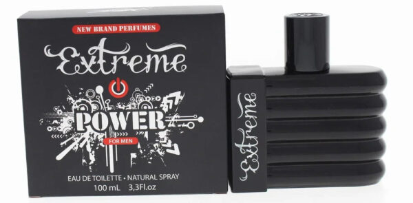 New Brand Extreme Power Eau de Toilette for Men – 3.3 oz
