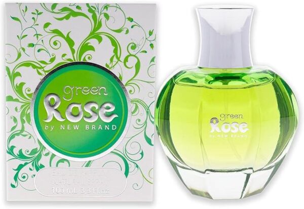 New Brand Green Rose Eau de Parfum for Women – 3.3 oz