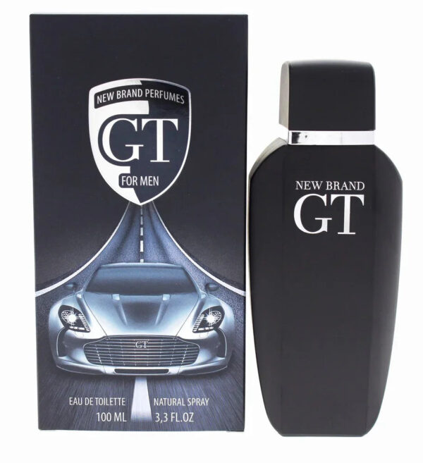 New Brand GT Eau de Toilette for Men – 3.3 oz