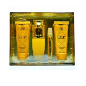 New Brand Luxury Eau de Parfum for Women, 4 Piece Gift Set