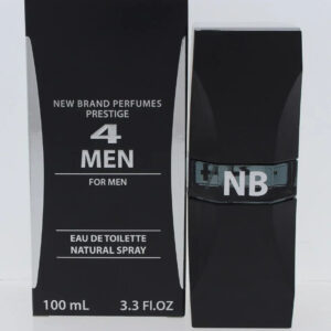 New Brand Prestige 4 Men Eau de Toilette for Men – 3.3 oz