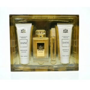 New Brand Prestige Dani Eau de Parfum for Women, 4 Piece Gift Set