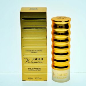 New Brand Prestige Gold Eau de Parfum for Women – 3.3 oz