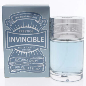 New Brand Invincible Eau de Toilette for Men – 3.3 oz