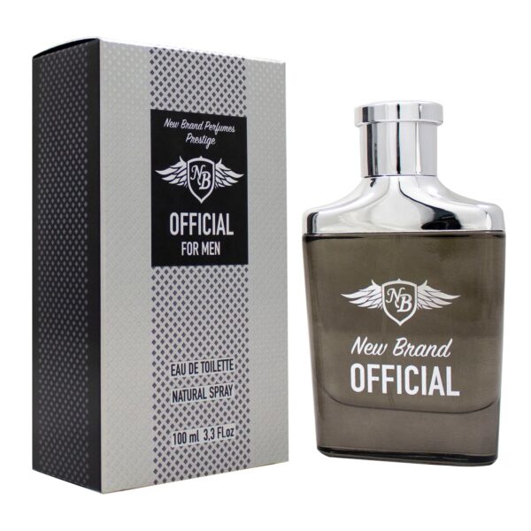New Brand Prestige Official Eau de Toilette for Men – 3.3 oz
