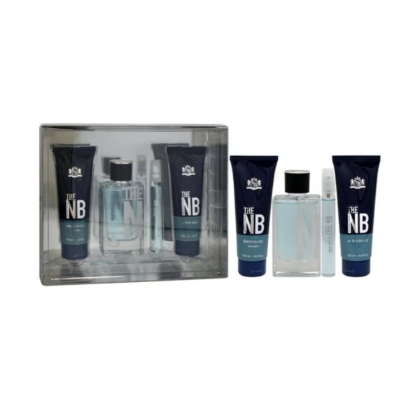 New Brand The NB Eau de Toilette for Men, 4 Piece Gift Set