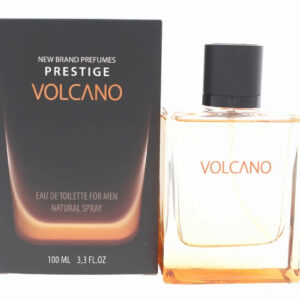 New Brand Prestige Volcano Eau de Toilette for Men – 3.3 oz