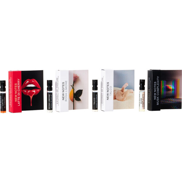 New Notes Variety Discovery Set - 8 Unisex Extrait de Parfum Vials