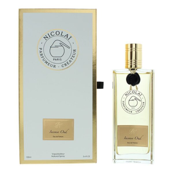 Nicolai Incense Oud Eau de Parfum for Unisex – 3.4 oz