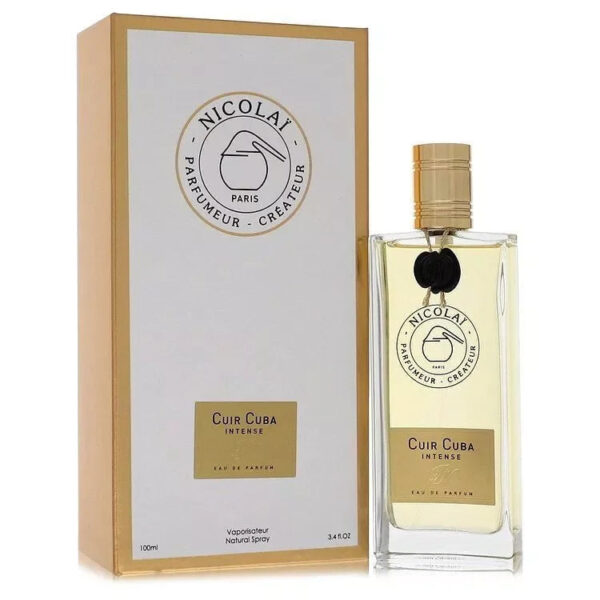 Nicolai Parfumeur Createur Cuir Cuba Intense Eau de Parfum for Unisex – 3.4 oz