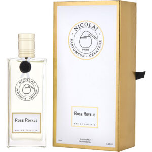 Nicolai Parfumeur Createur Parfums De Nicolai Rose Royale Eau de Toilette for Women – 3.4 oz