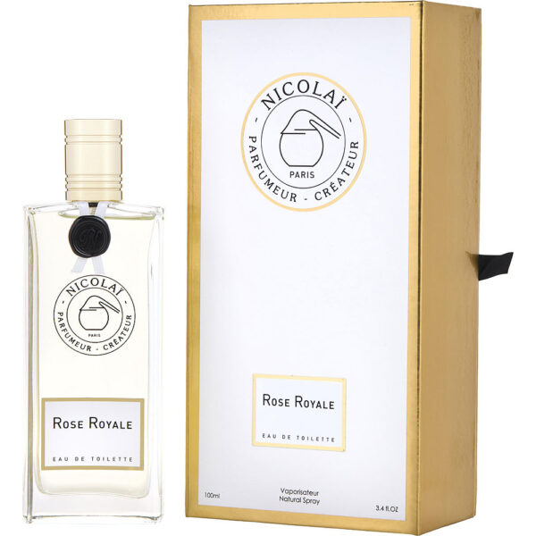 Nicolai Parfumeur Createur Parfums De Nicolai Rose Royale Eau de Toilette for Women – 3.4 oz